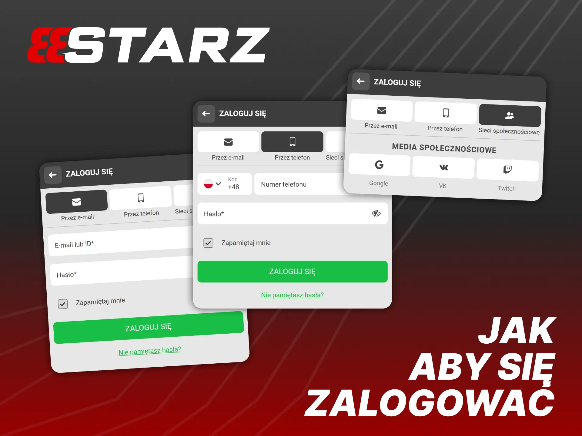 Możesz łatwo zalogować się na swoje konto na platformie 888Starz.