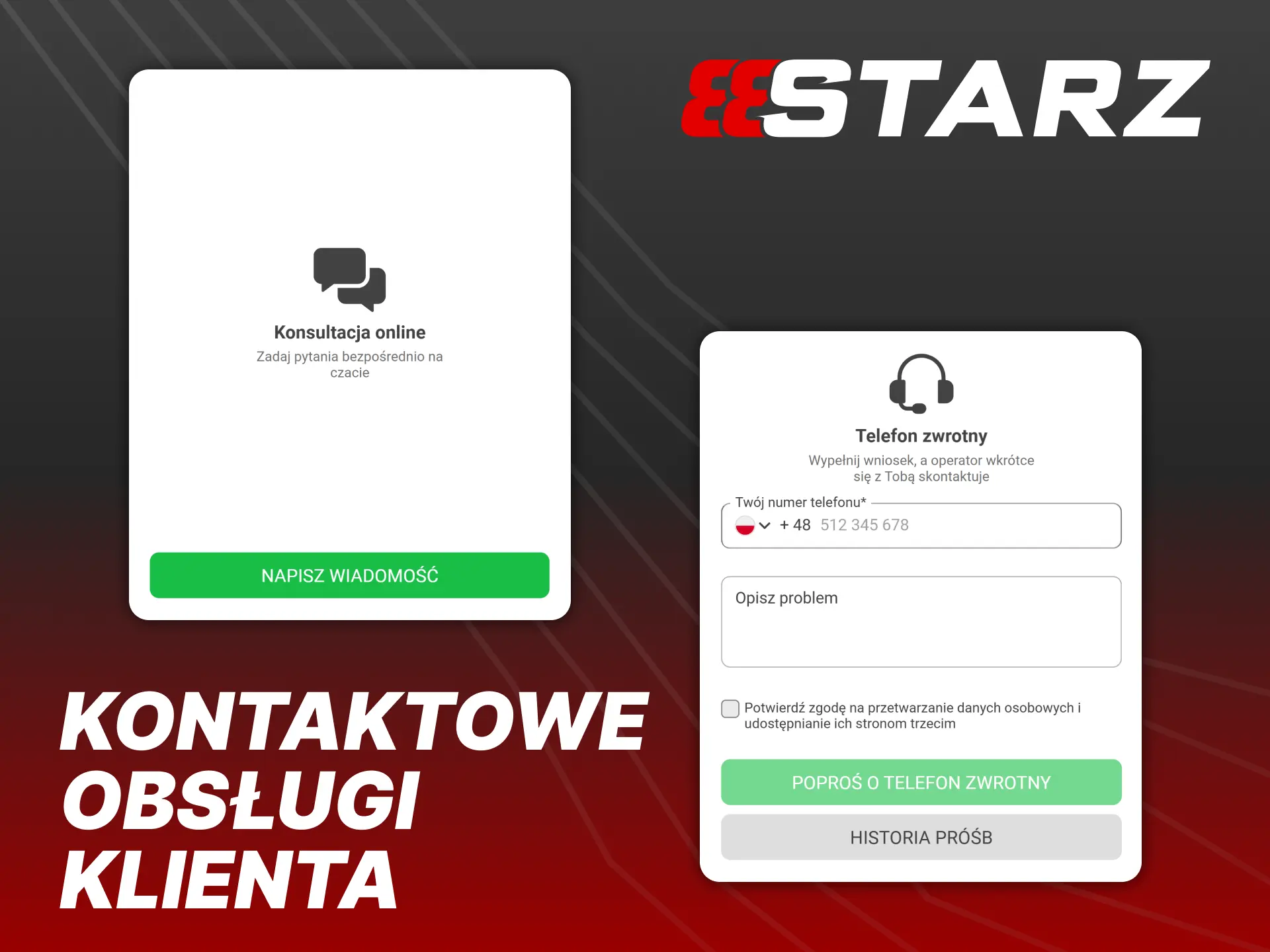 Skontaktuj się ze wsparciem, jeśli napotkasz problemy z wpłatami w 888Starz.