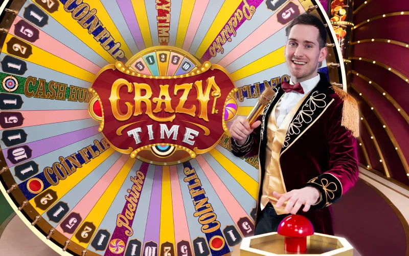 Zakręć kołem fortuny w 888Starz Crazy Time i zgarnij wygraną.