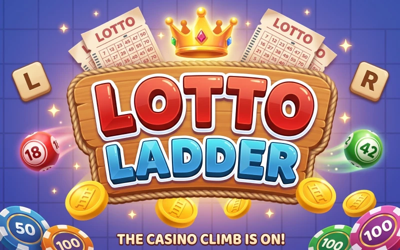 Ciesz się grą w kasynie Lotto Ladder w 888Starz.